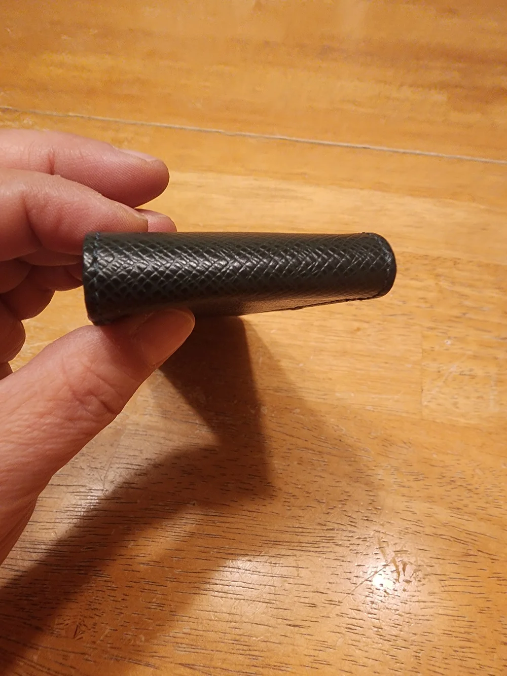 Louis Vuitton Taiga leather Étui Stylo pen case in Forest Green